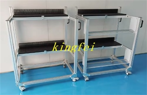 FUJI XP फीडर भंडारण SMT माउंटिंग मशीन सामग्री रैक ट्रॉली भंडारण सामग्री रैक FEEDER भंडारण