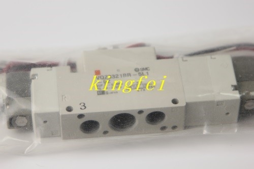 FUJI H63467 VQZ3321BR-5L1-02 NXT सोलेनोइड वाल्व डबल वायर फाइव वे सोलेनोइड वाल्व