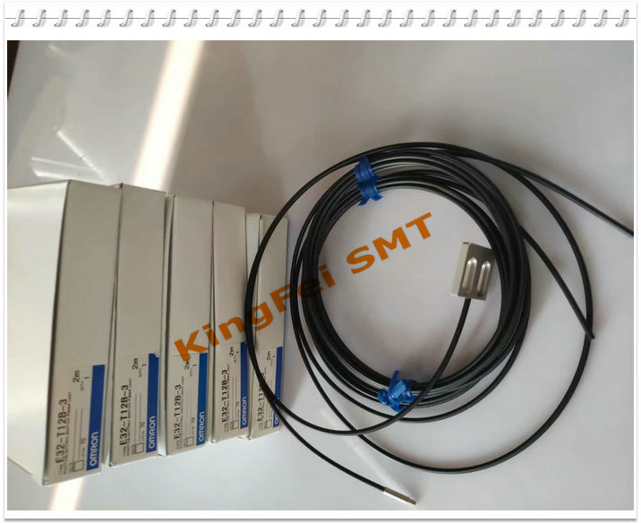 KHM-M654C-01 YS24 कन्वेयर फाइबर सेंसर OMRON E32-T12B-3 YS12 YS100 YG100