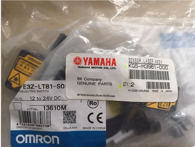 YG200 सेंसर लेजर अस्सी श्रीमती स्पेयर पार्ट्स KGS-M3961-00X E3Z-LT81-SO