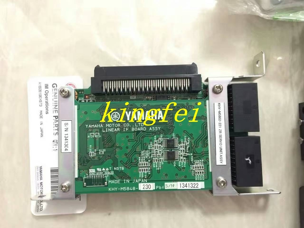 YAMAHA KHY-M5802-221 ZR सर्वो यूनिट Assy KHY-M5848-230 रैखिक IF बोर्ड Assy YAMAHA मशीन सहायक उपकरण