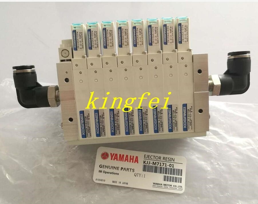 YAMAHA KJJ-M7171-01 KJJ-M7171-00 YS100 सोलेनोइड वाल्व समूह JA10AA-21W YAMAHA मशीन सहायक उपकरण