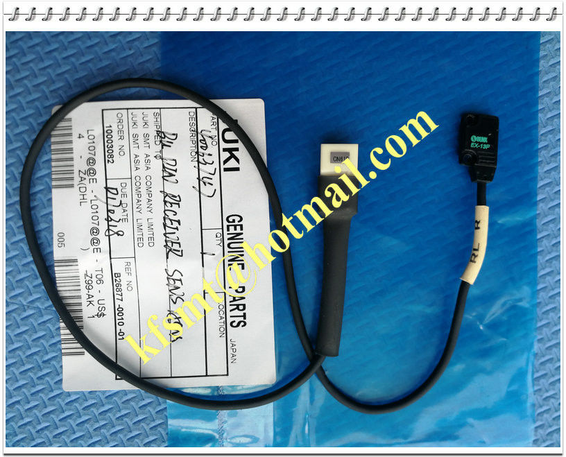 टिकाऊ एसएमटी स्पेयर पार्ट्स, L832E5210A0 समर्थन पिन रिसीवर सेंसर JUKI FX1R मशीन के लिए